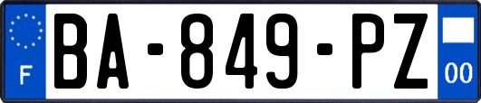 BA-849-PZ
