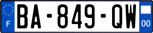 BA-849-QW