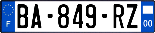 BA-849-RZ