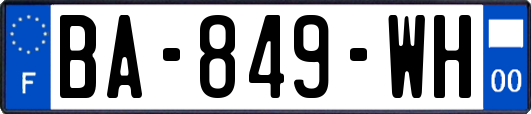 BA-849-WH