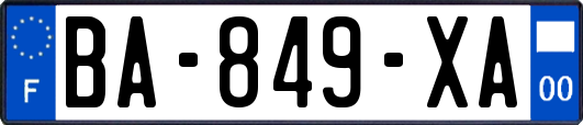 BA-849-XA