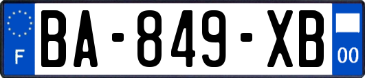 BA-849-XB