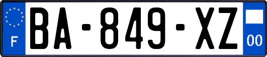 BA-849-XZ