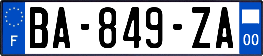 BA-849-ZA