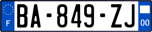 BA-849-ZJ