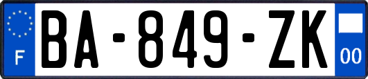 BA-849-ZK