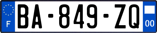 BA-849-ZQ