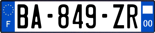 BA-849-ZR