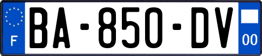 BA-850-DV