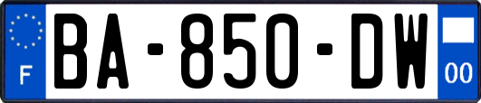 BA-850-DW