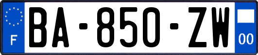 BA-850-ZW