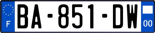 BA-851-DW