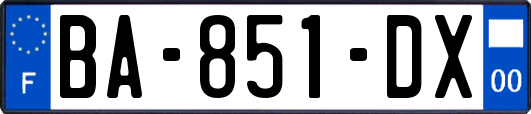 BA-851-DX