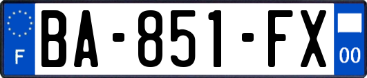 BA-851-FX