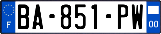 BA-851-PW