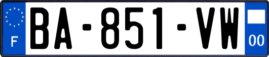 BA-851-VW