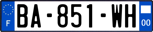 BA-851-WH