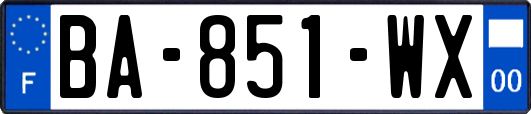 BA-851-WX