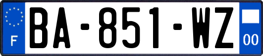 BA-851-WZ