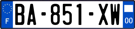 BA-851-XW