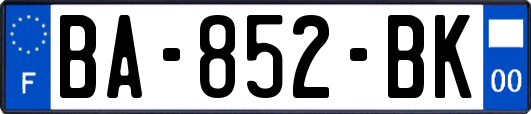 BA-852-BK