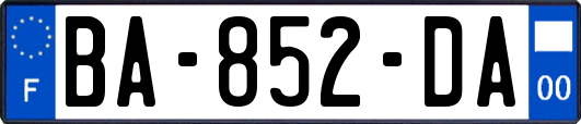 BA-852-DA