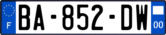 BA-852-DW