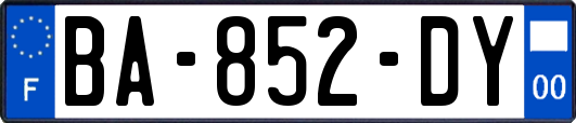 BA-852-DY