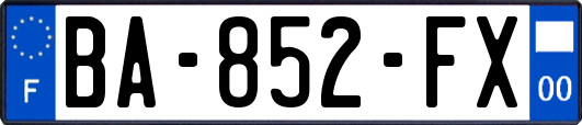 BA-852-FX