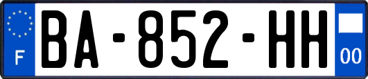 BA-852-HH