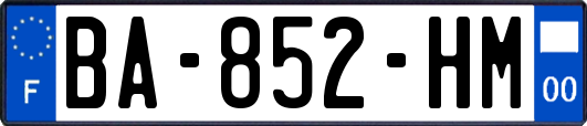 BA-852-HM