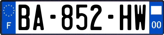 BA-852-HW