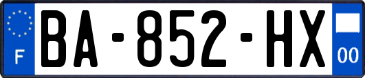 BA-852-HX