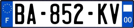 BA-852-KV