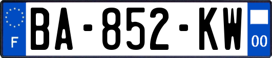 BA-852-KW