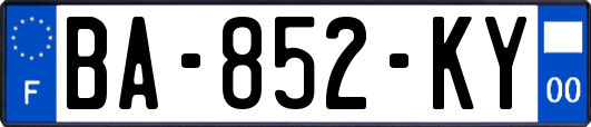 BA-852-KY