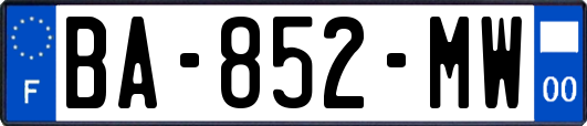 BA-852-MW