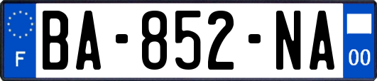 BA-852-NA