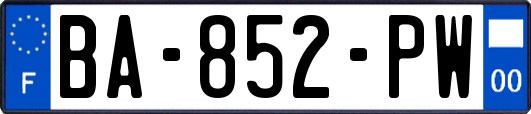 BA-852-PW