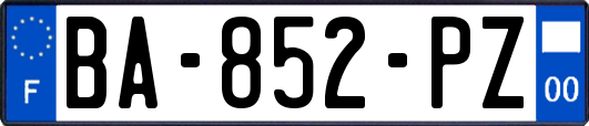 BA-852-PZ