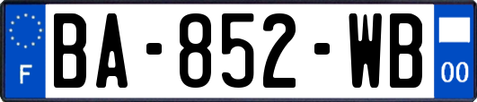 BA-852-WB