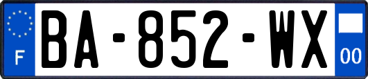 BA-852-WX