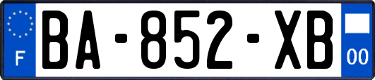 BA-852-XB