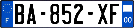 BA-852-XF