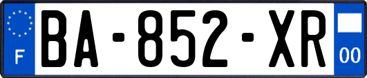 BA-852-XR