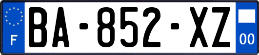 BA-852-XZ
