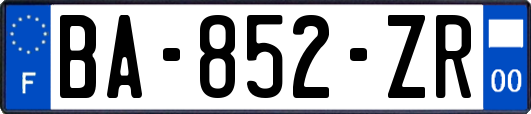 BA-852-ZR