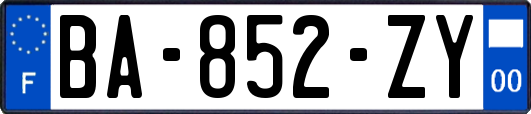 BA-852-ZY