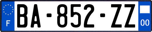 BA-852-ZZ