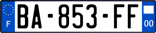 BA-853-FF